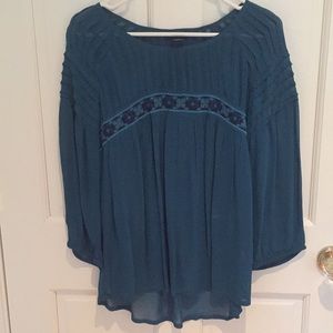 Lucky Brand boho blouse